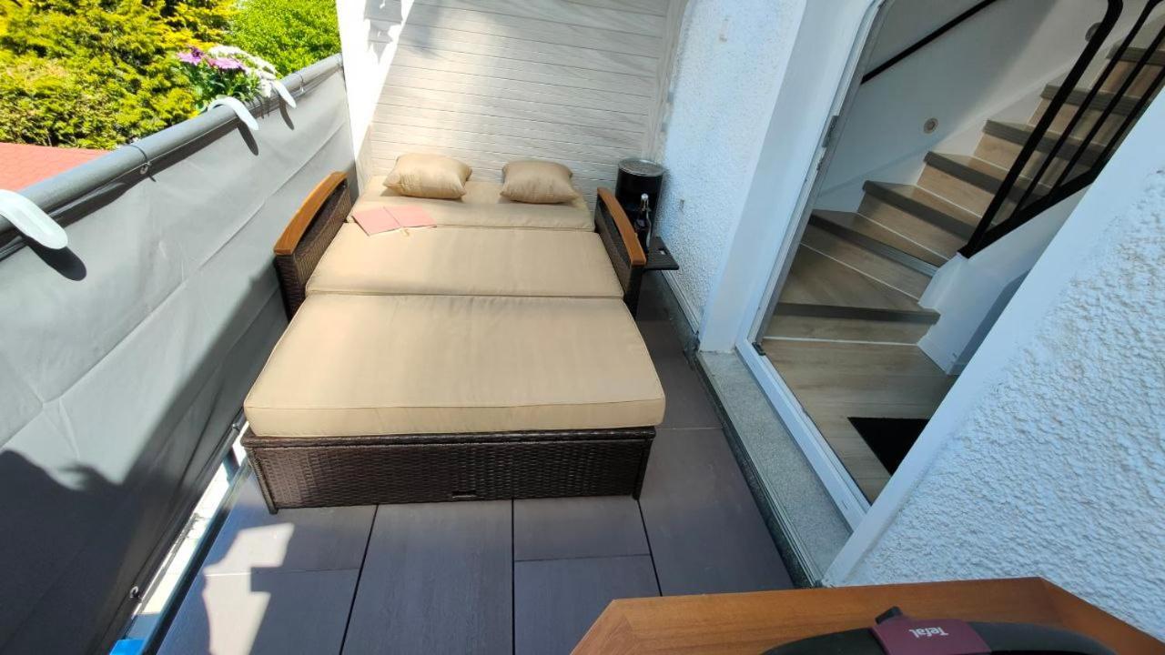 Modernes 3-Zimmer Loft Mit Balkon Hennesee 5 Min Eslohe Bagian luar foto